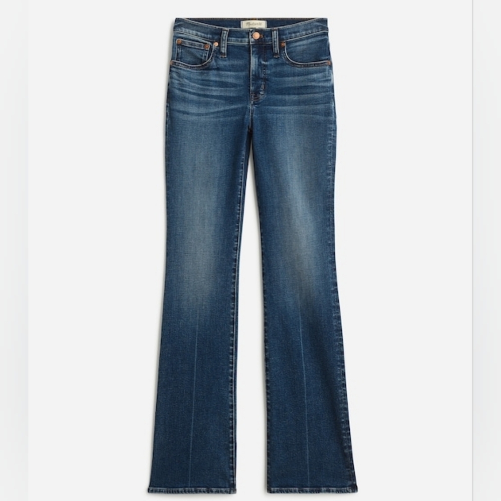 Madewell Kick Out Full-Length Jeans DEVITO WASH NWT Size 33